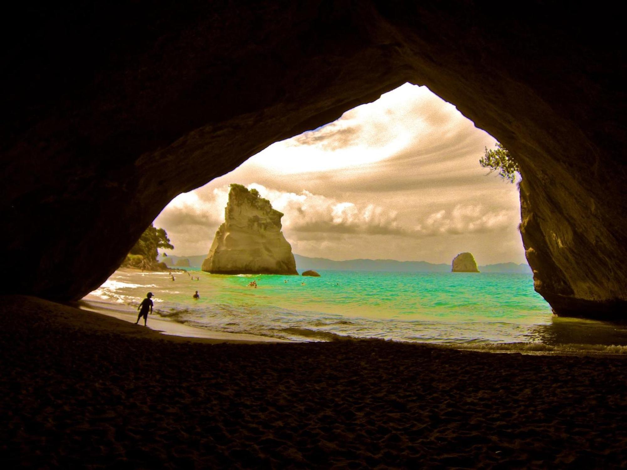 Cathedral Cove And Sunrise Apartman Hahei Kültér fotó